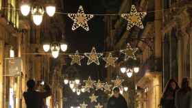 Luces de Navidad en Barcelona / EFE