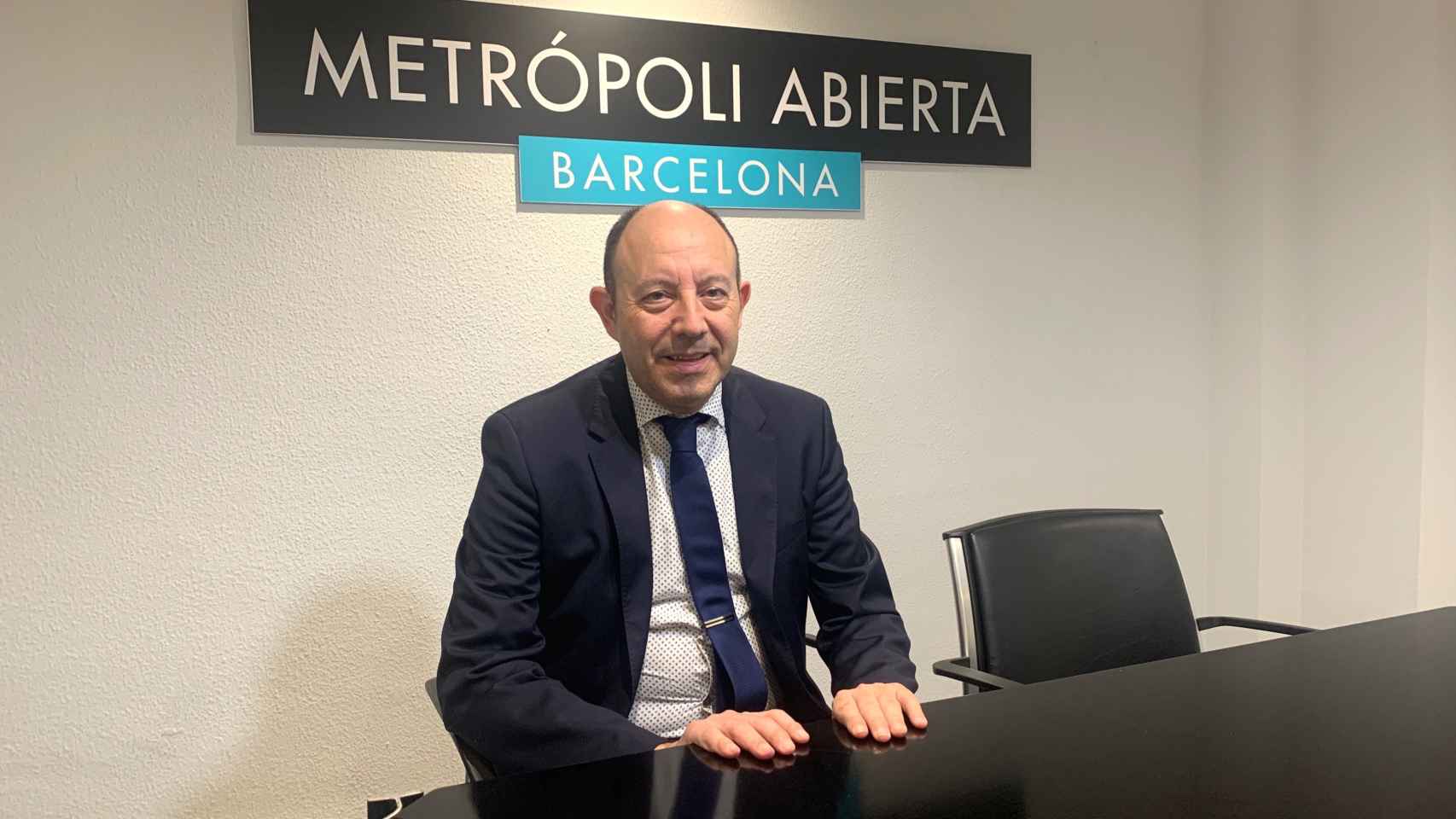 Gonzalo Bernardos durante la entrevista con Metrópoli Abierta / MA