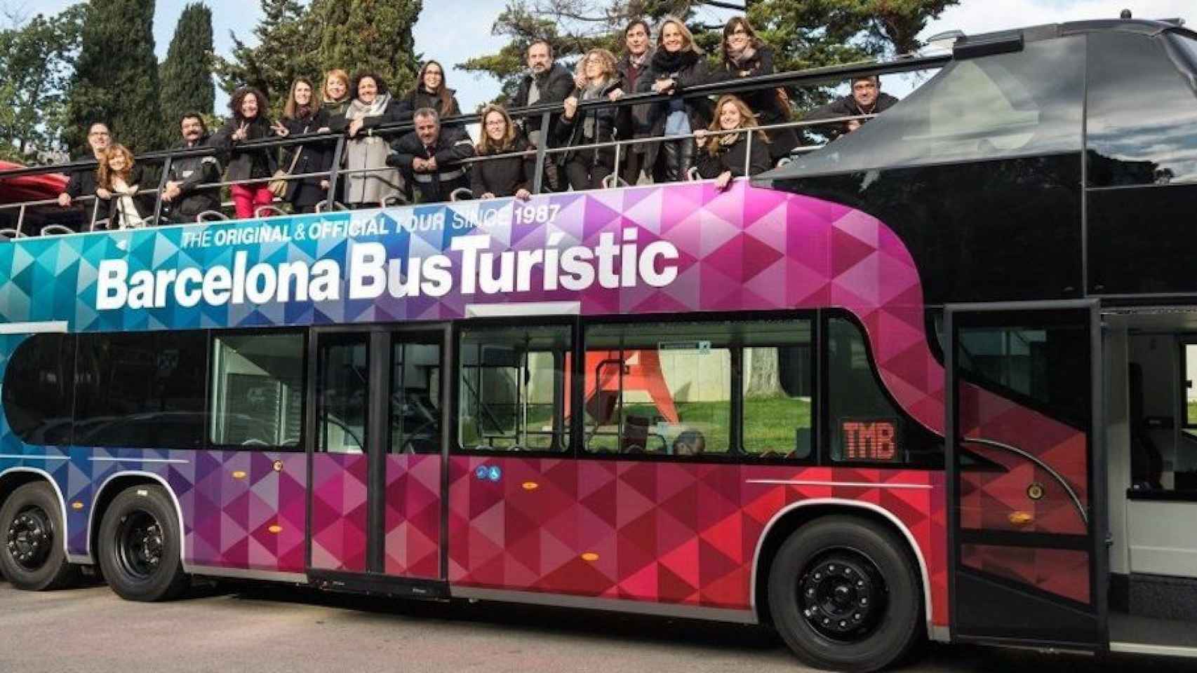 Un bus turístico de TMB / PEP HERRERO TMB
