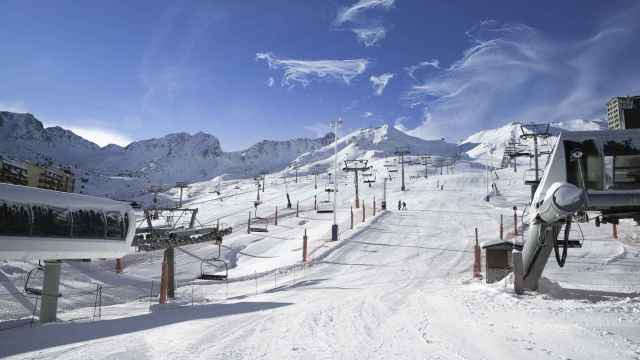 Panorámica de las pistas de Soldeu, en Andorra