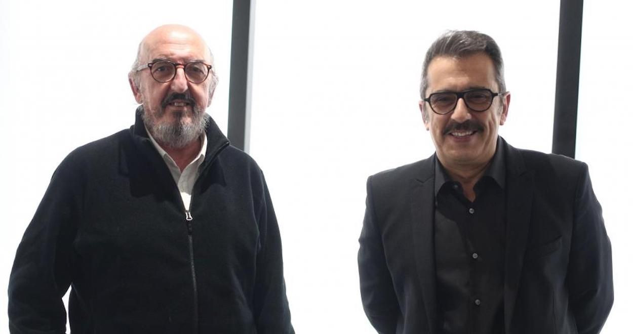 El cofundador de Mediapro, Jaume Roures, y el responsable de El Terrat, Andreu Buenafuente / EP