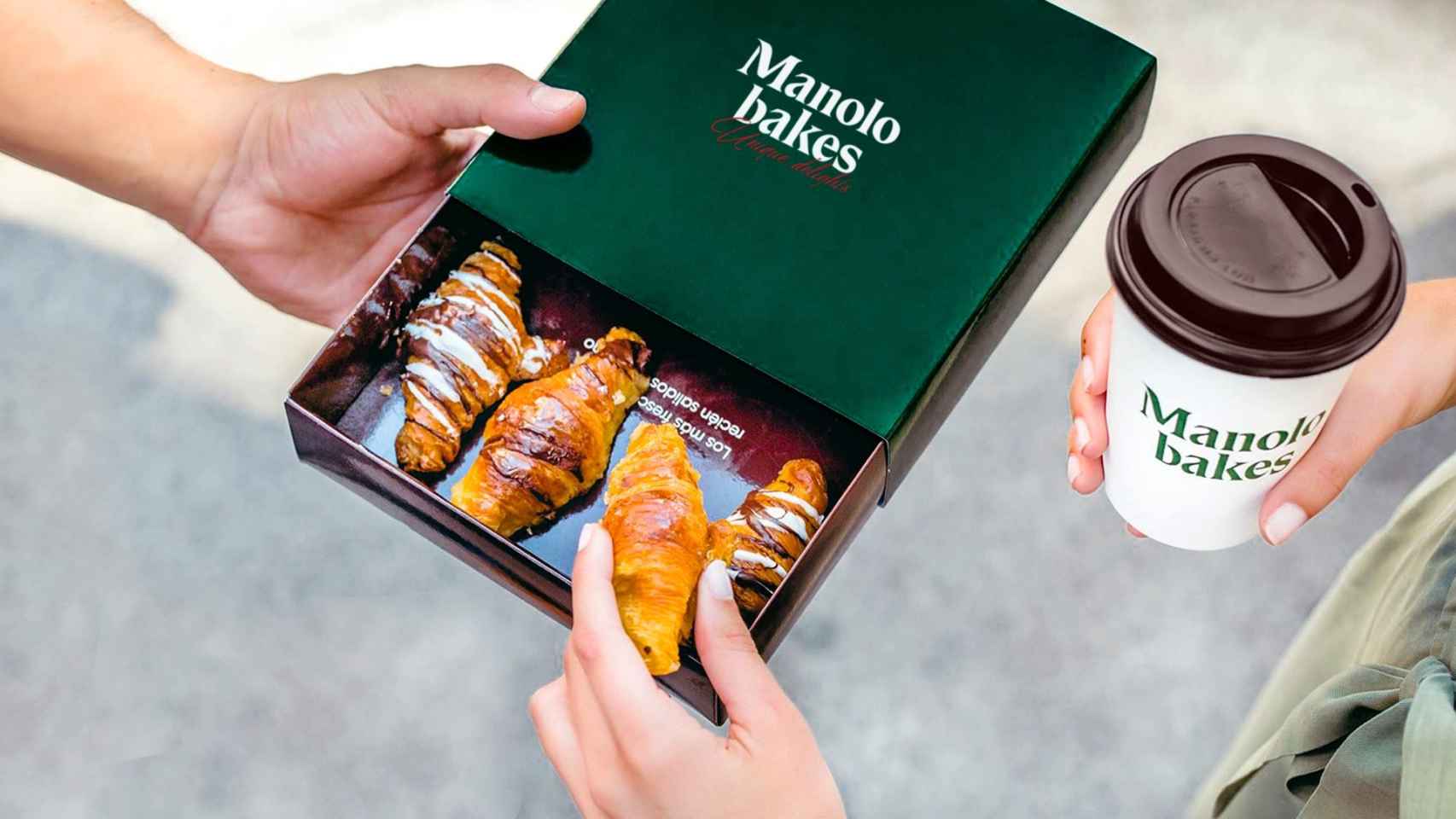 Caja de 'Manolitos' de Manolo Bakes, la panadería que llega a Barcelona / MANOLO BAKES