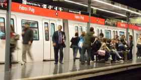 La estación de metro de Fabra i Puig, perjudicada por las obras del soterramiento de Glòries / TMB