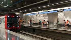 Una imagen de archivo de la estación de metro de El Carmel, en Barcelona