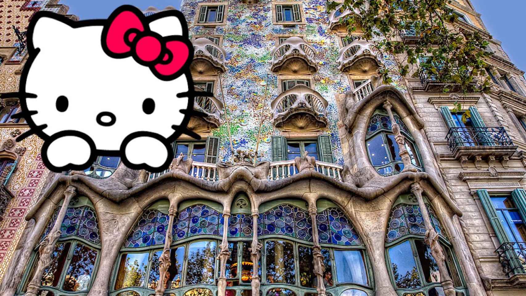 Hello Kitty en la Casa Batlló / BMAGAZINE