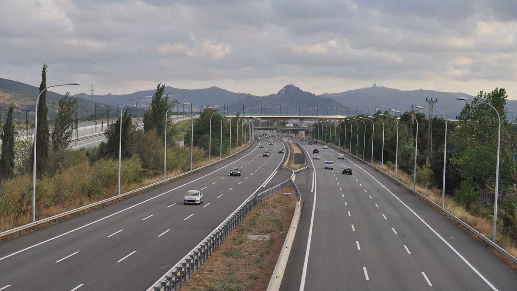 Imagen de archivo de una autopista del barcelonés