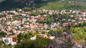 Vista panorámica del municipio de Vallirana