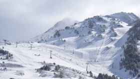 Vista panorámica de la estación de esquí Baqueira