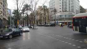 La avenida de la Diagonal, a la altura de Muntaner / JORDI SUBIRANA