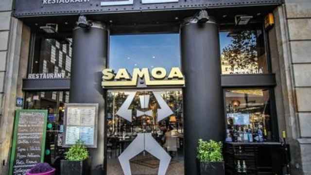 Fachada del restaurante Samoa, que ya ha anunciado su cierre