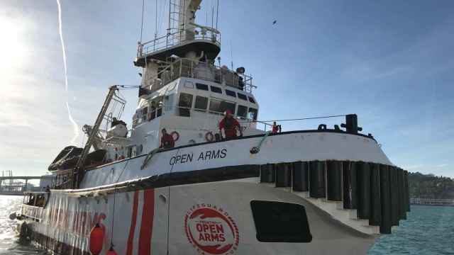 Una imagen de archivo del barco Open Arms en el mar Mediteráneo / EUROPA PRESS