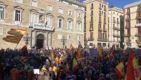 Concentración en Plaza  Sant Jaume / Europa Press