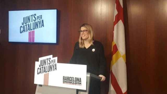 La portavoz de JxCAT en el Ayuntamiento de Barcelona, Elsa Artadi / EUROPA PRESS