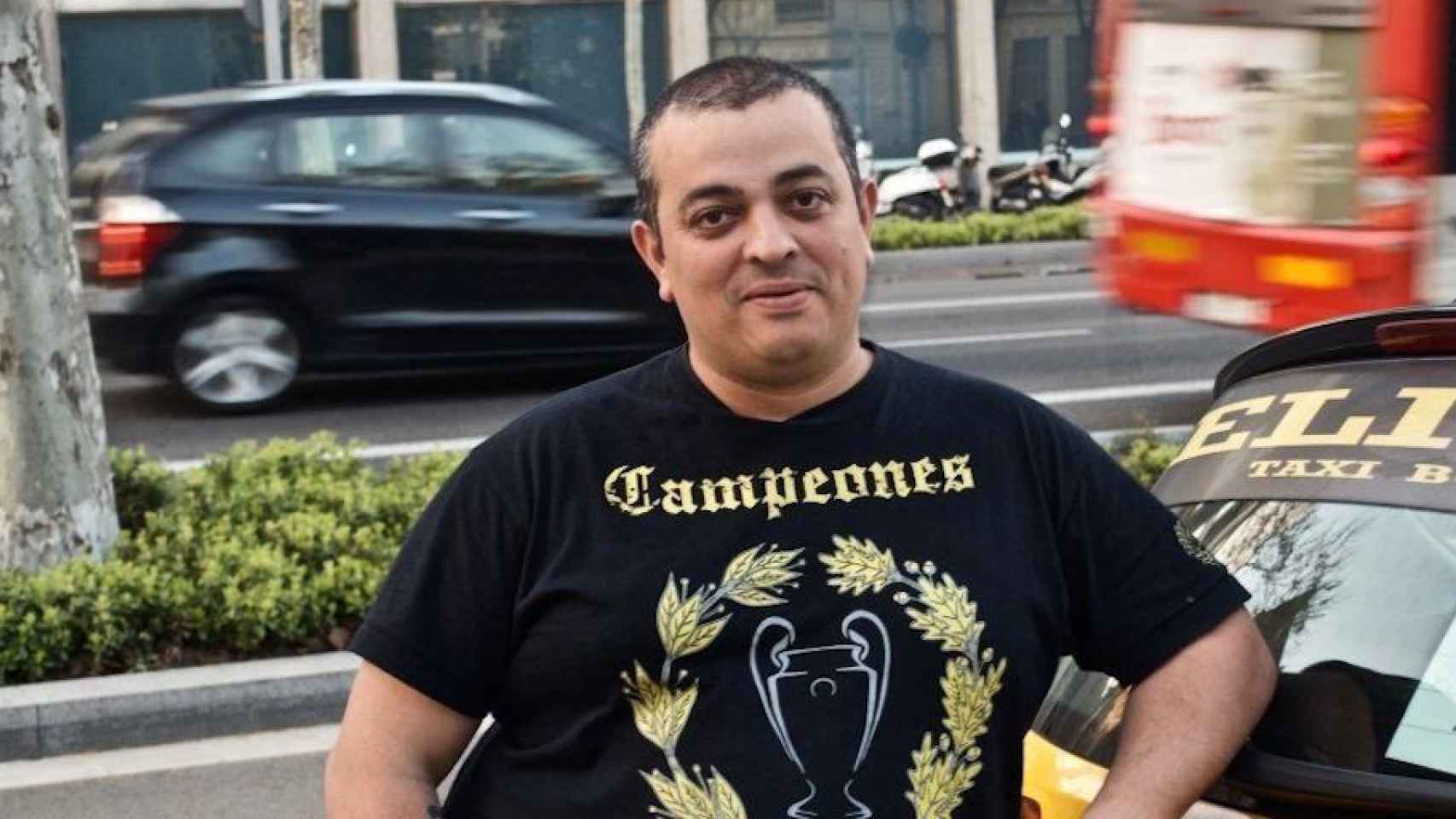 Tito Álvarez, taxista y portavoz de Élite Taxi / XFDC