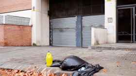 El aparcamiento de Terrassa donde este sábado un mosso mató a su expareja / EFE