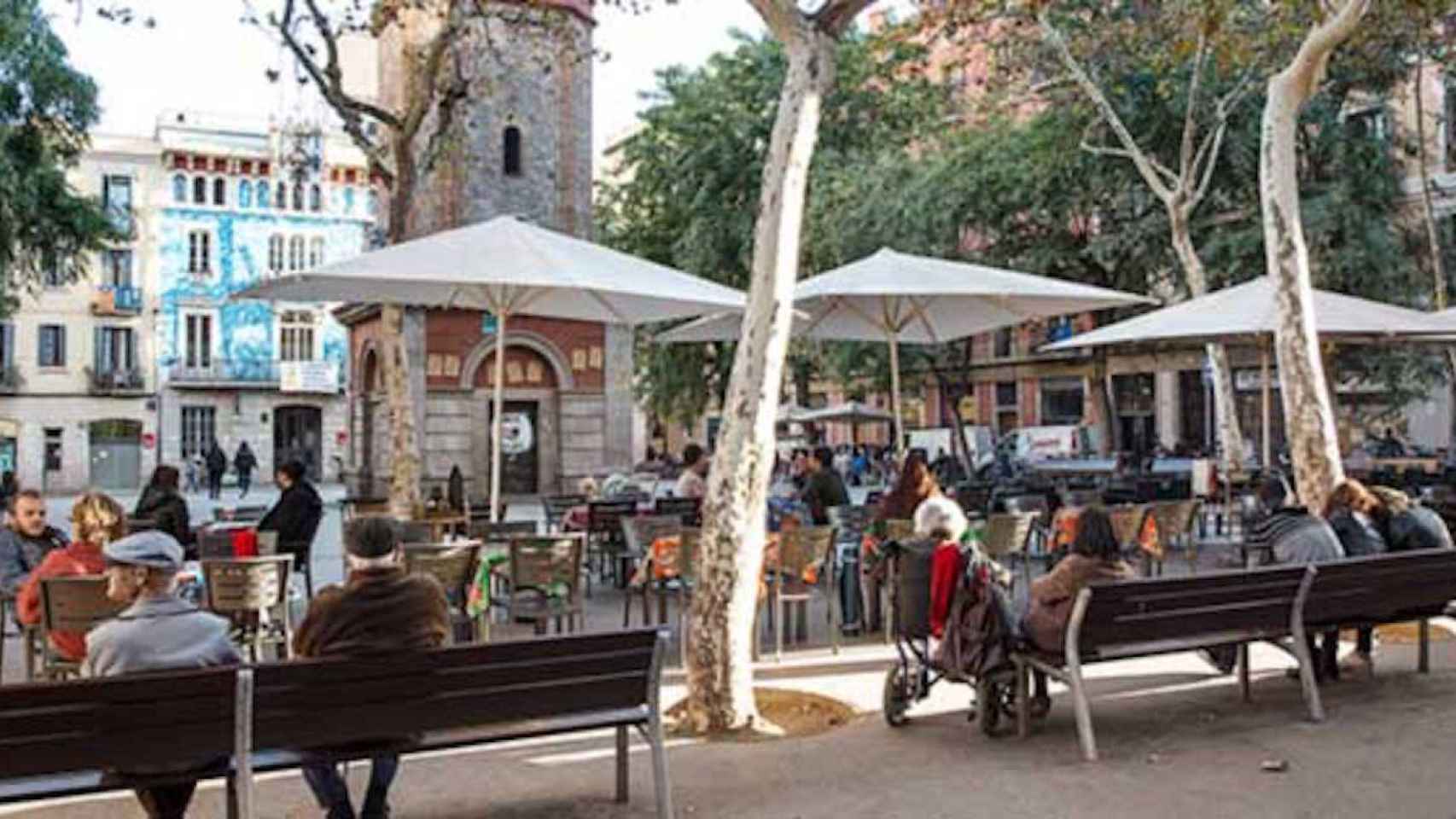 La plaza de la Vila de Gràcia / AYUNTAMIENTO DE BARCELONA