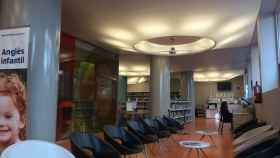 Imagen del interior de la sede del British Council en la calle Amigó de Barcelona / D.F.