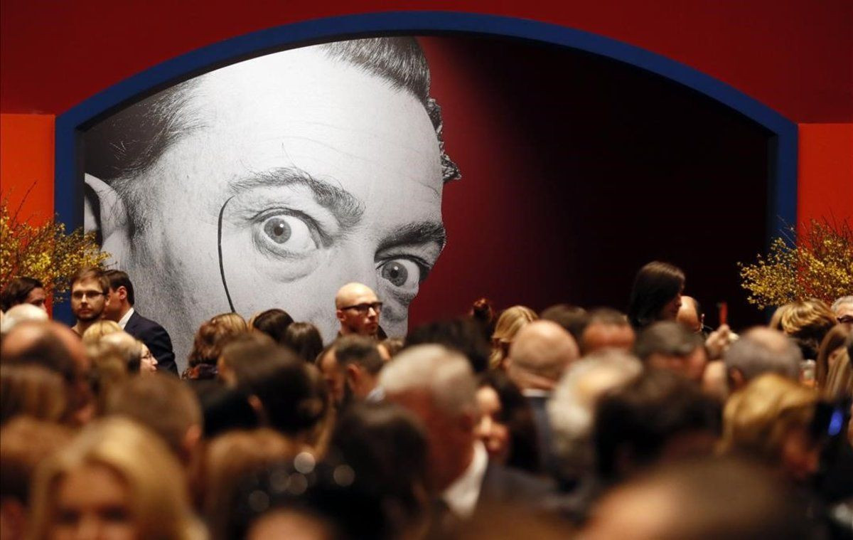 Una imagen de archivo de una exposición de Salvador Dalí / EFE