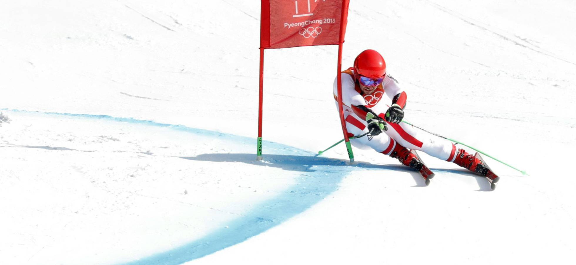 Un esquiador en los Juegos Olímpicos de Invierno de 2018 / EFE