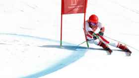 Un esquiador en los Juegos Olímpicos de Invierno de 2018 / EFE