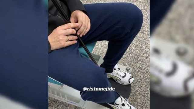 Risto Mejide en el hospital por su accidente / INSTAGRAM