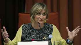 La consellera de Salut, Alba Vergés, que explicó las nuevas medidas contra el coronavirus durante el MWC / EFE