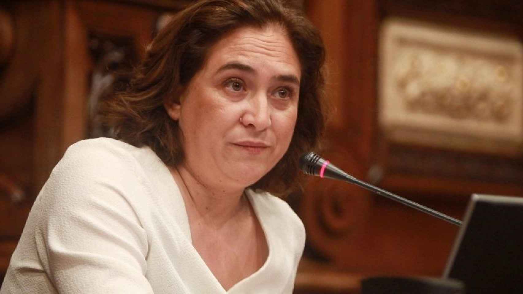 La alcaldesa, Ada Colau / HUGO FERNÁNDEZ