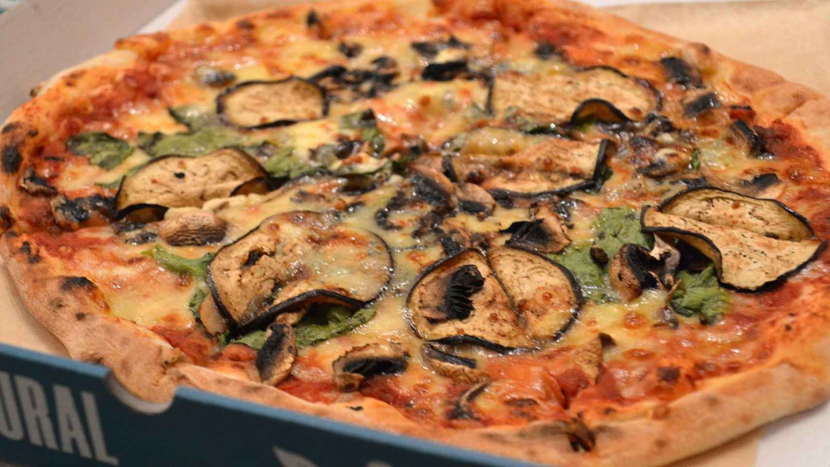 Una de las pizzas saludables de Orgánika / GEMMA RIBERA