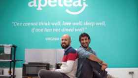 Pablo Samaranch y David Samaranch en las oficinas de ApetEat / APETEAT