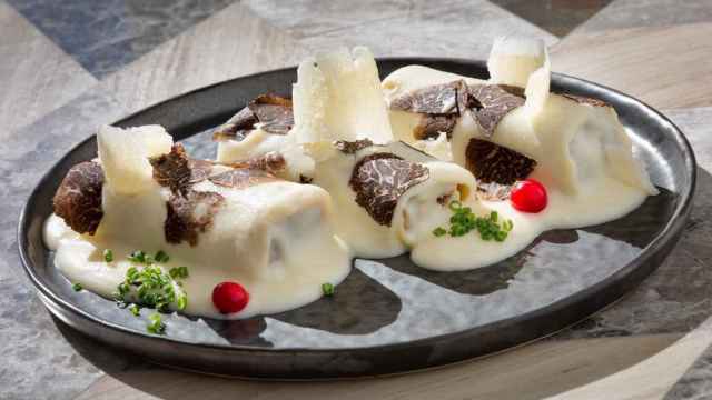 Canelones de una de las ediciones pasadas del Passeig de Gourmets / PASSEIG DE GRÀCIA BARCELONA