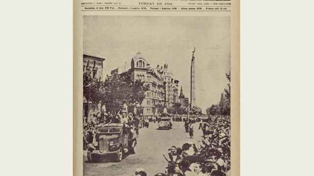 Portada del Diari de Barcelona