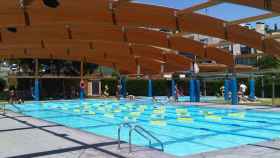 Imagen de la piscina outdoor del gimnasio Claror en Can Caralleu / CLAROR.CAT