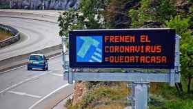 Aviso de tráfico en el área de Barcelona / SERVEI CATALÀ DE TRÀNSIT