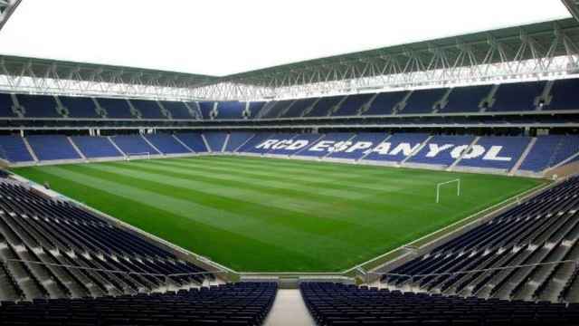 El campo del Espanyol RCDE Stadium