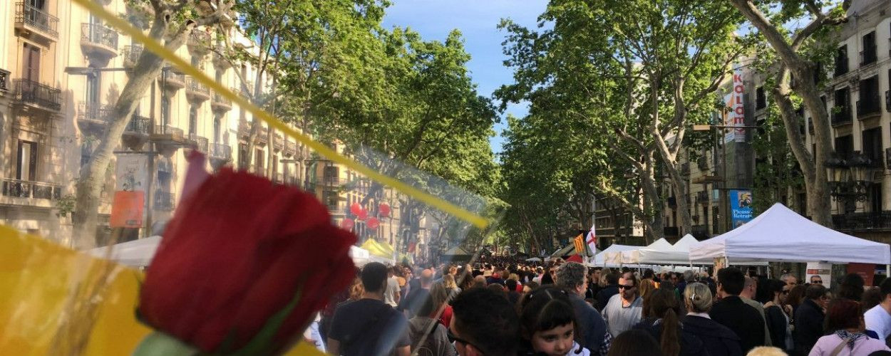 Barcelona en una diada de Sant Jordi / AV