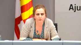 La concejal de Salud, Gemma Tarafa, en la rueda de prensa de este miércoles AJ. DE BARCELONA