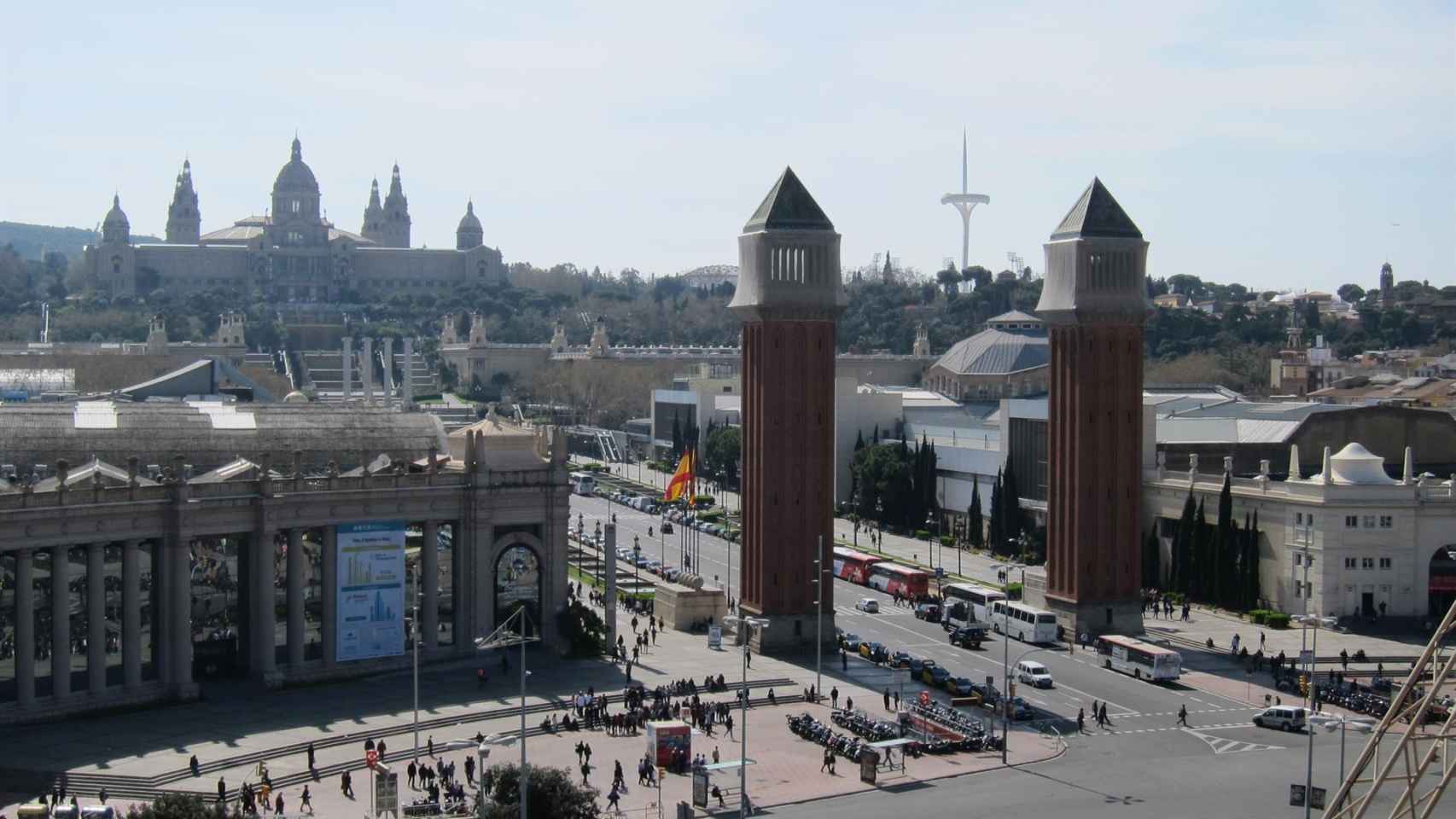 Imagen de archivo de la plaza Espanya / EUROPA PRESS