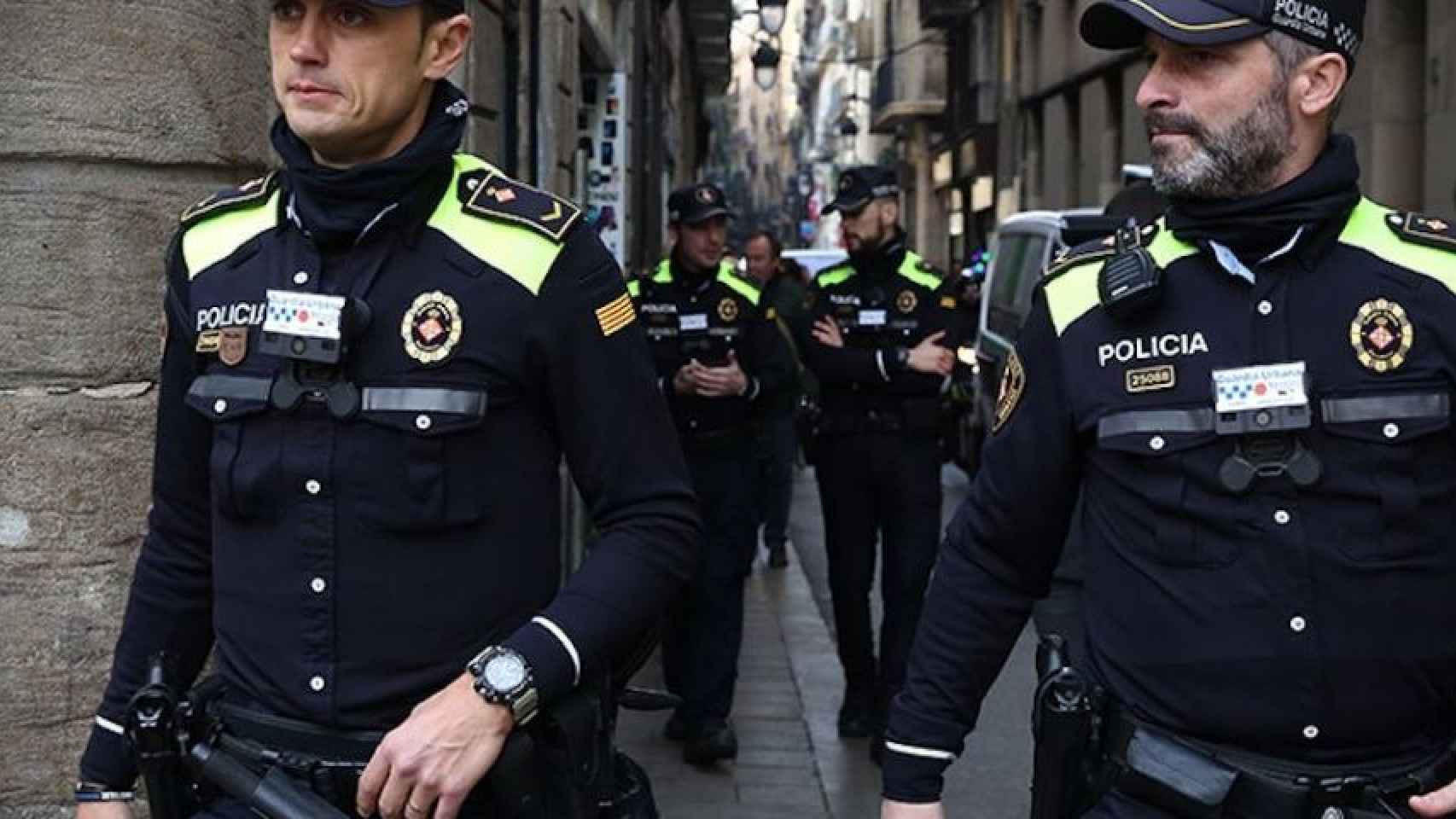 Agentes de la Guardia Urbana / AYUNTAMIENTO DE BARCELONA
