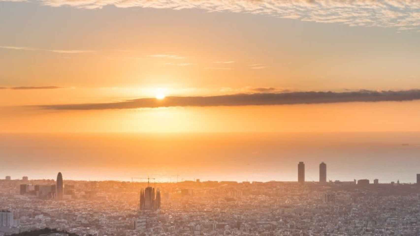 Vista de la ciudad de Barcelona, 21 de marzo / Alfons Puertas - @alfons_pc