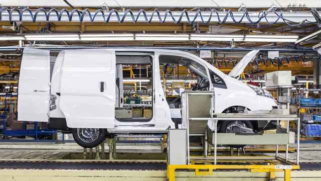 Producción de la e-NV200 en la planta de Nissan en Barcelona / EUROPA PRESS