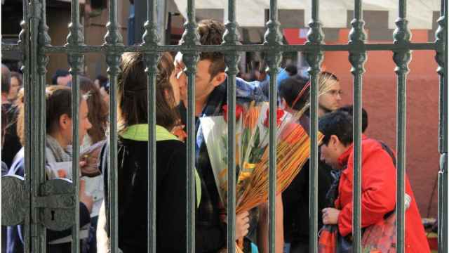 Diada de Sant Jordi en Badalona