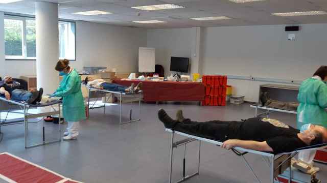 Donantes de sangre en L'Hospitalet / AJ L'HOSPITALET