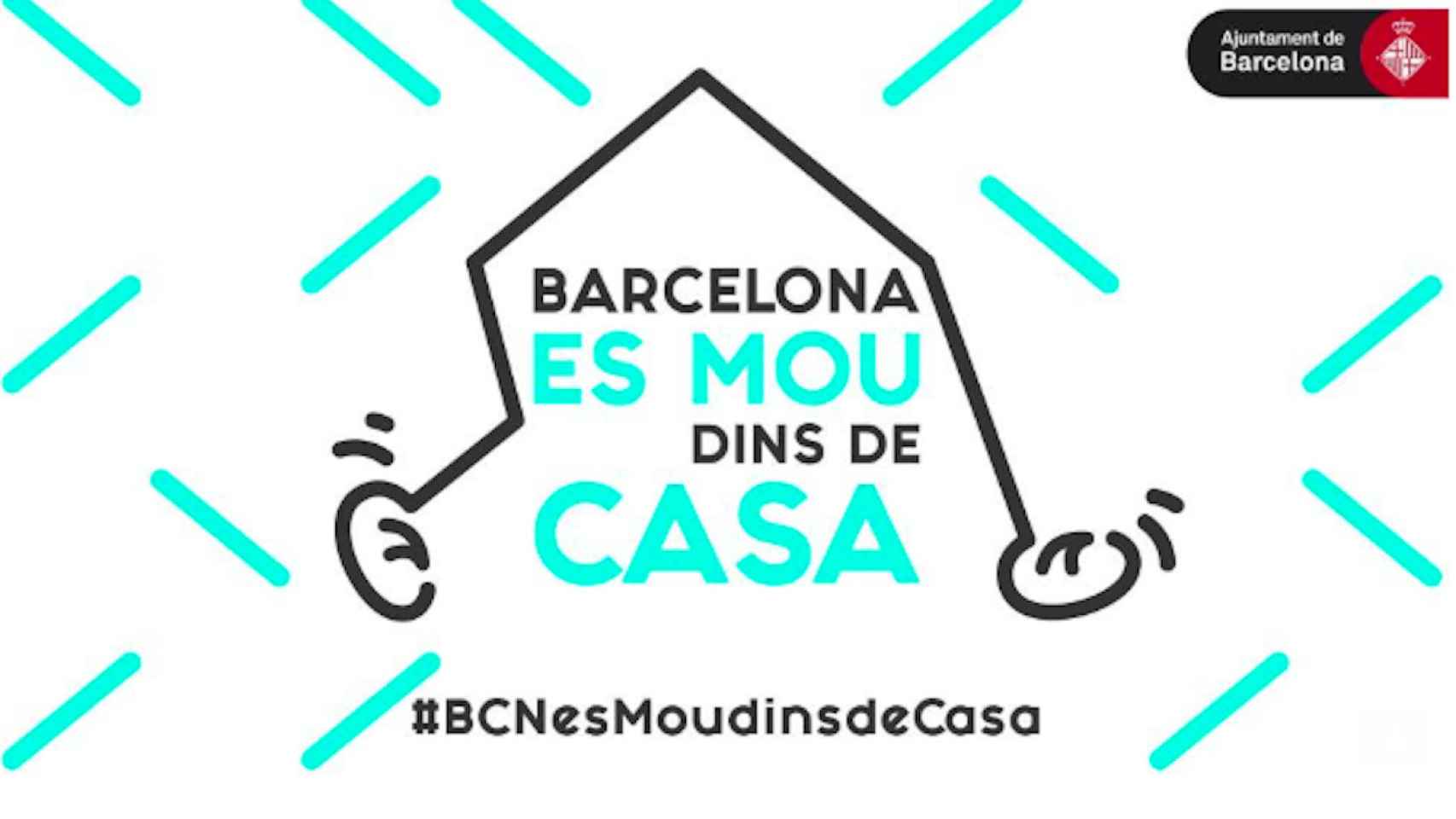 El Ayuntamiento inicia la campaña 'Barcelona se mueve dentro de casa' / AJ. DE BCN
