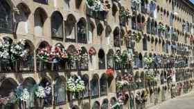 Nichos en un cementerio de Barcelona / ARCHIVO