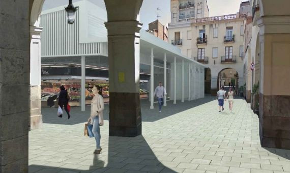 Imagen del nuevo mercado de Sant Andreu / AYUNTAMIENTO DE BARCELONA