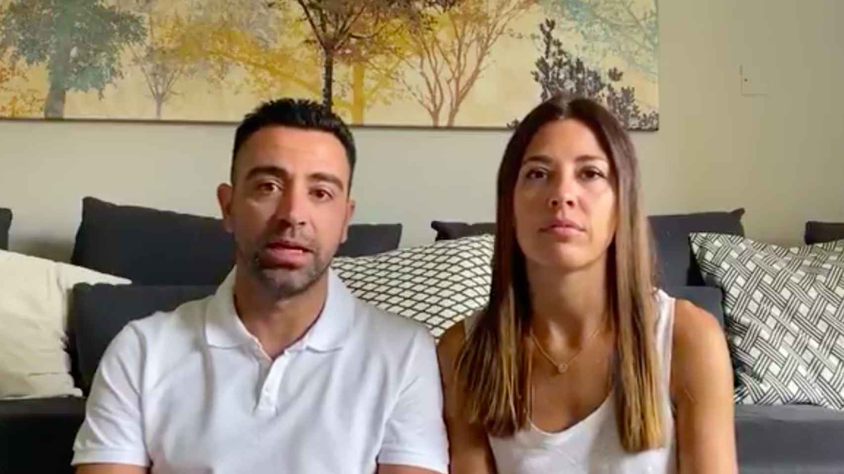 Xavi y Núria Cunillera / TWITTER HOSPITAL CLÍNIC