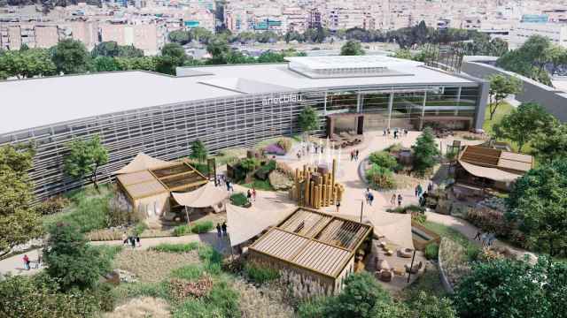 Render de la reforma del centro comercial Ànecblau tras la inversión de 16,2 millones de euros / LAR ESPAÑA