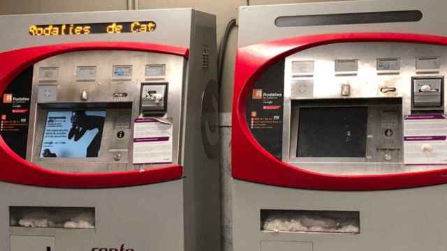 Máquina de billetes de Renfe en una estación de tren / ARCHIVO