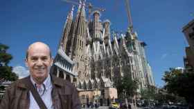 Joan Itxaso, portavoz de la Asociación de Vecinos de la Sagrada Família, en un fotomontaje / METRÓPOLI ABIERTA