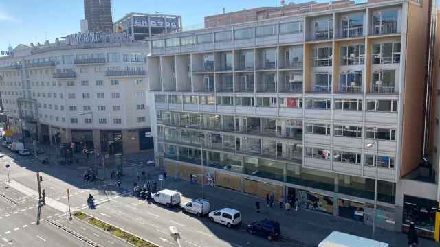 El edificio convertido en una residencia medicalizada, en una imagen de este miércoles / M.A